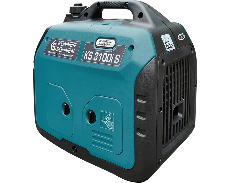 "Könner & Söhnen" Inverter-Generator KS 3100i S - 2.8kW Nennleistung - Benzinmotor - 230V