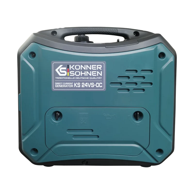 "Könner & Söhnen" Gleichstromgenerator KS 24VS-DC - Benzinmotor - 1.6kW Nennleistung