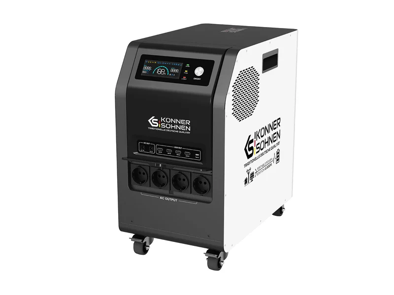 "Könner & Söhnen" Tragbare Powerstation KS 3000PS - 3200Wh