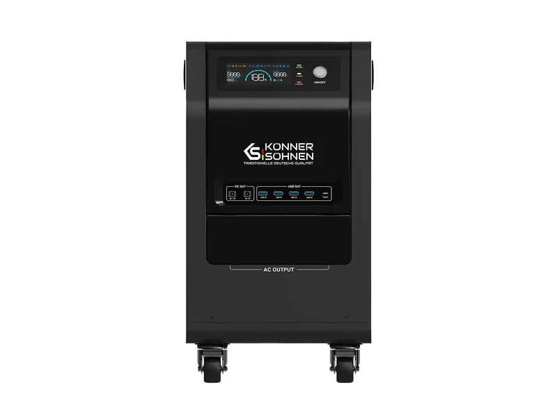 "Könner & Söhnen" Tragbare Powerstation KS 3000PS - 3200Wh