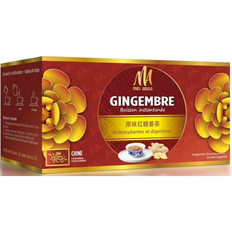 Boisson Instantanée Gingembre Original MEI ASIA