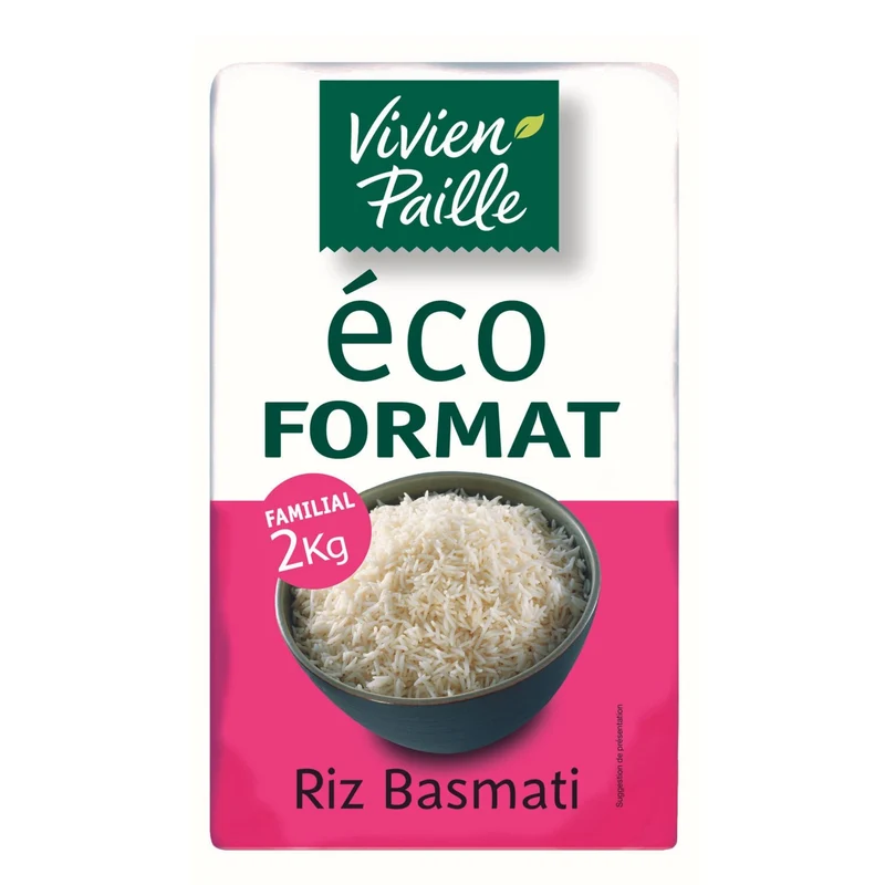 Riz Basmati Éco Format VIVIEN PAILLE