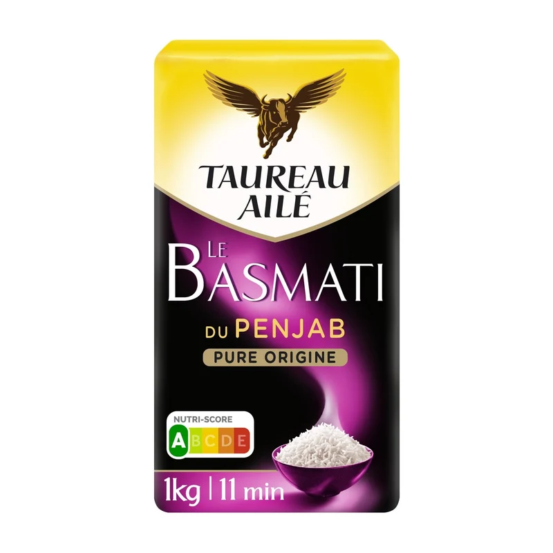 Riz Basmati du Penjab 11min TAUREAU AILE