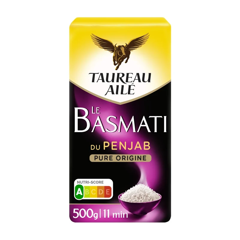 Riz Basmati du Penjab 11min TAUREAU AILE
