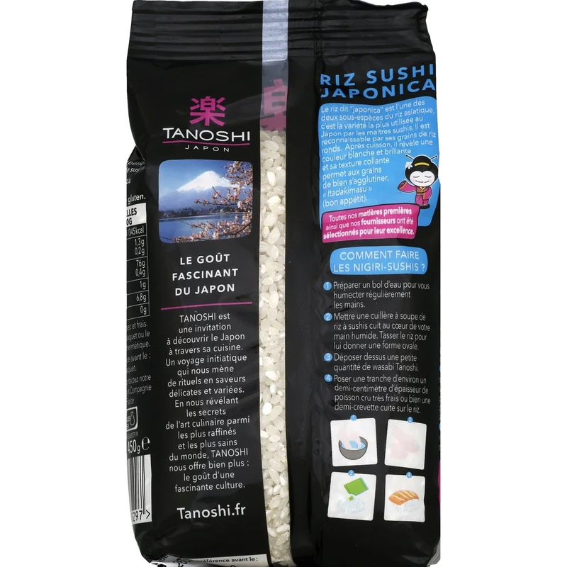 Riz Sushi Japonica TANOSHI