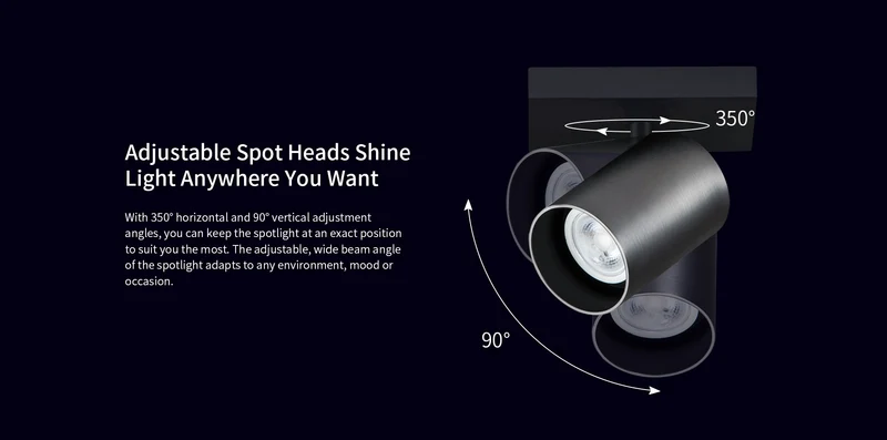 Xiaomi Yeelight Smart Build-On Spotlight Color