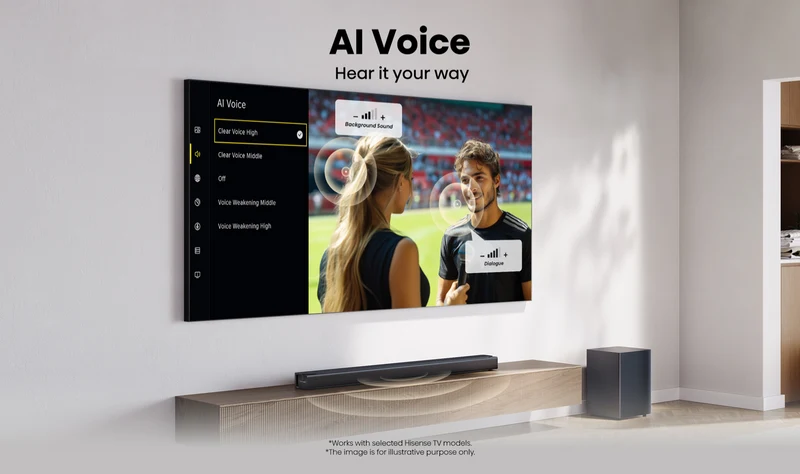 Hisense HS3100S 500W 3.1 CH Soundbar with Subwoofer