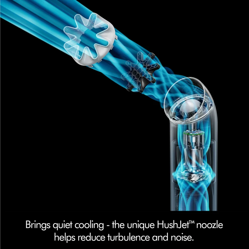 Dyson Hushjet Mini Cool (Carnelian/Sky)