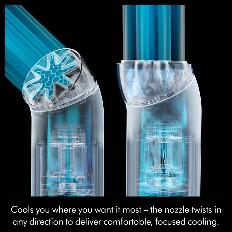 Dyson Hushjet Mini Cool (Carnelian/Sky)