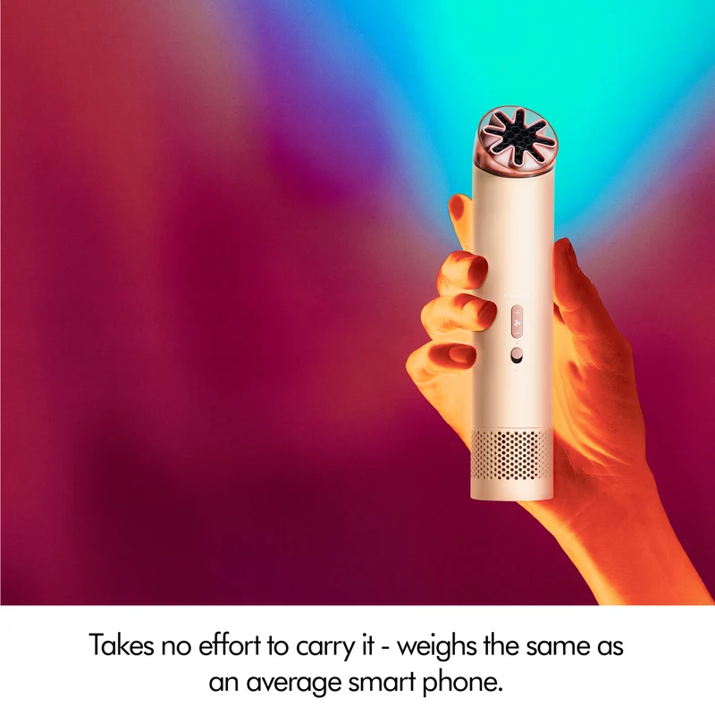 Dyson Hushjet Mini Cool (Stone/ Blush)