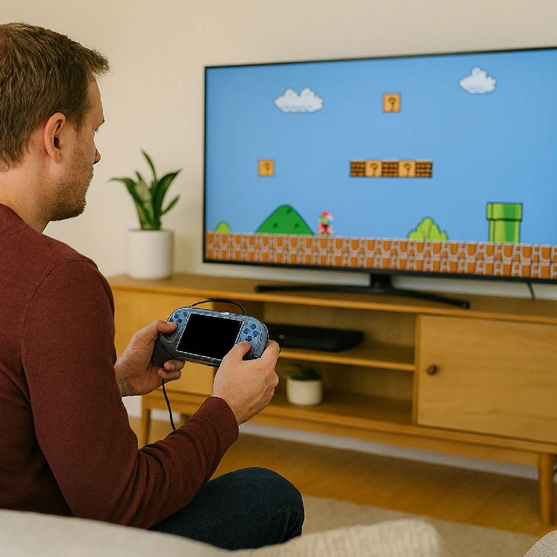 Laser Gaming Retro Handheld Game Console