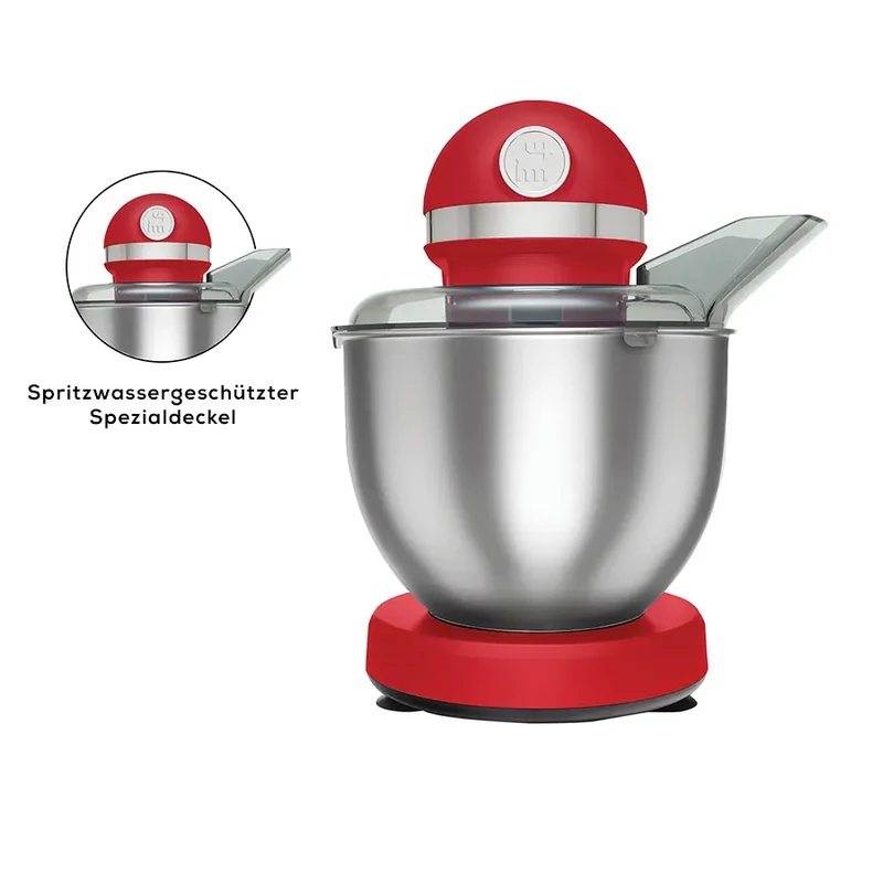 Karaca Mastermaid Chef Standmixer Rot 1500W 5 Lt