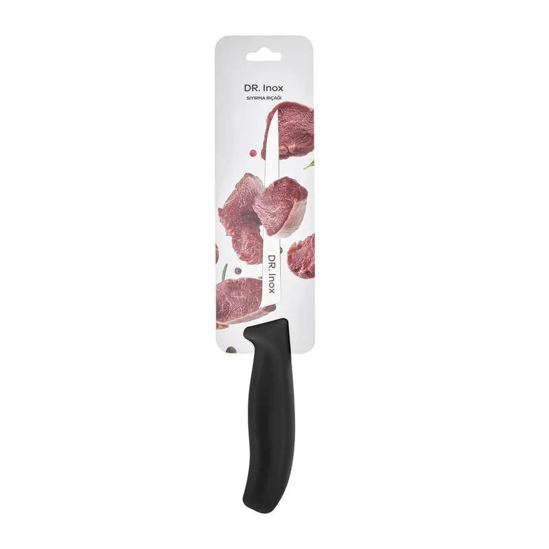 Dr. Inox Ausbeinmesser 28cm, Schwarz