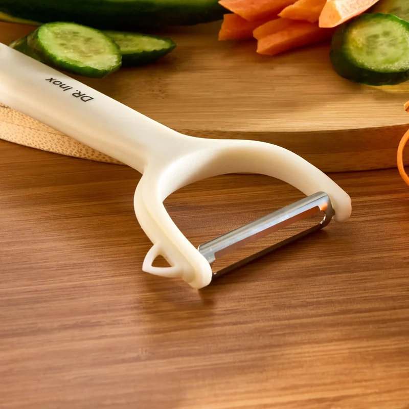 Dr. Inox Gerader Sparschäler, Creme