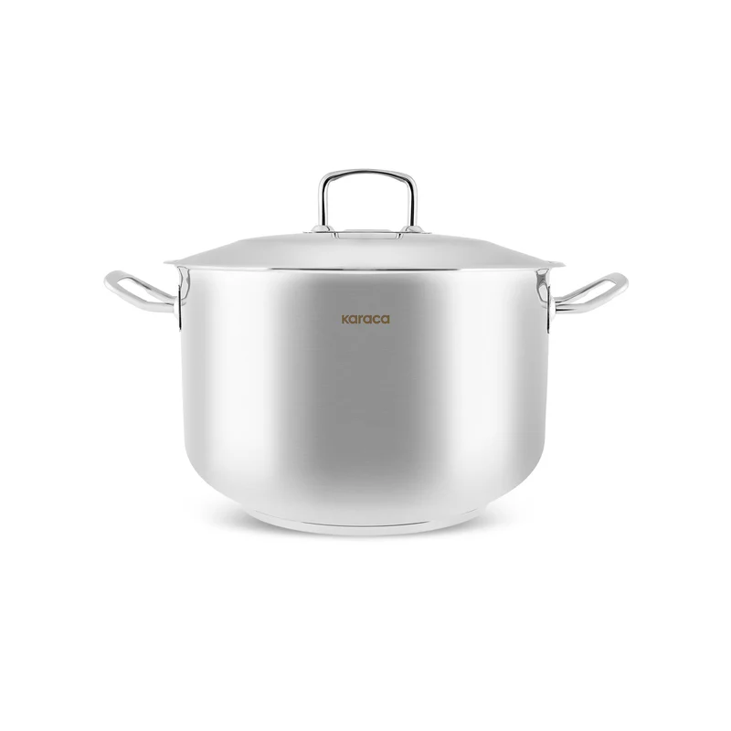 Karaca Nazen XL Edelstahl-Aşure-Topf, 36 cm