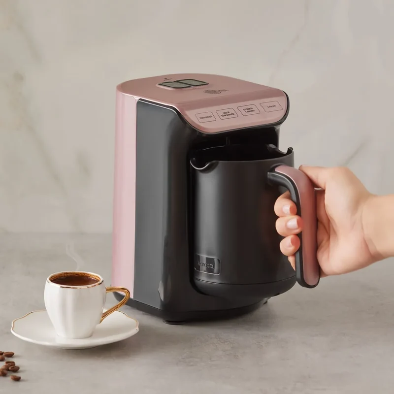 Karaca Hatır Kaffeemaschine mit Röstfunktion Rosenbeere