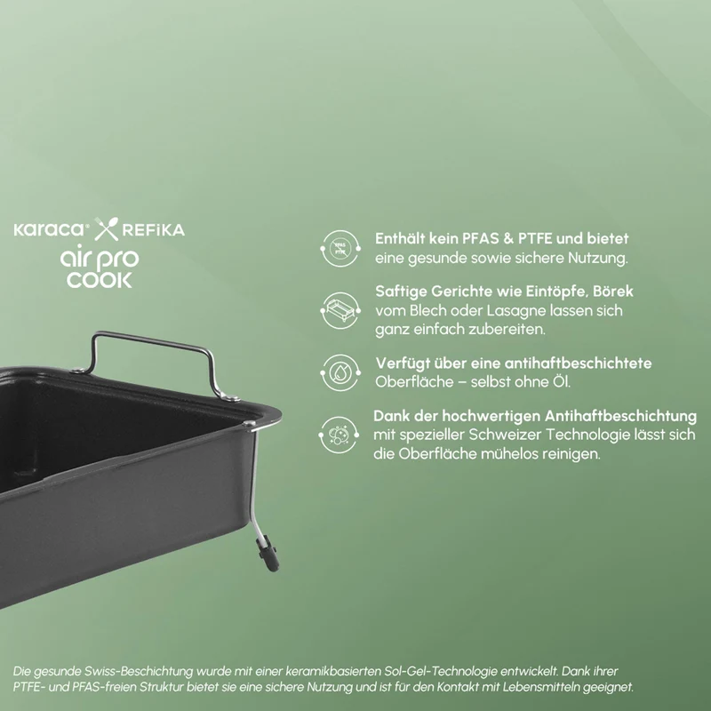 Karaca Air Pro Cook x Refika Airfryer 9 L