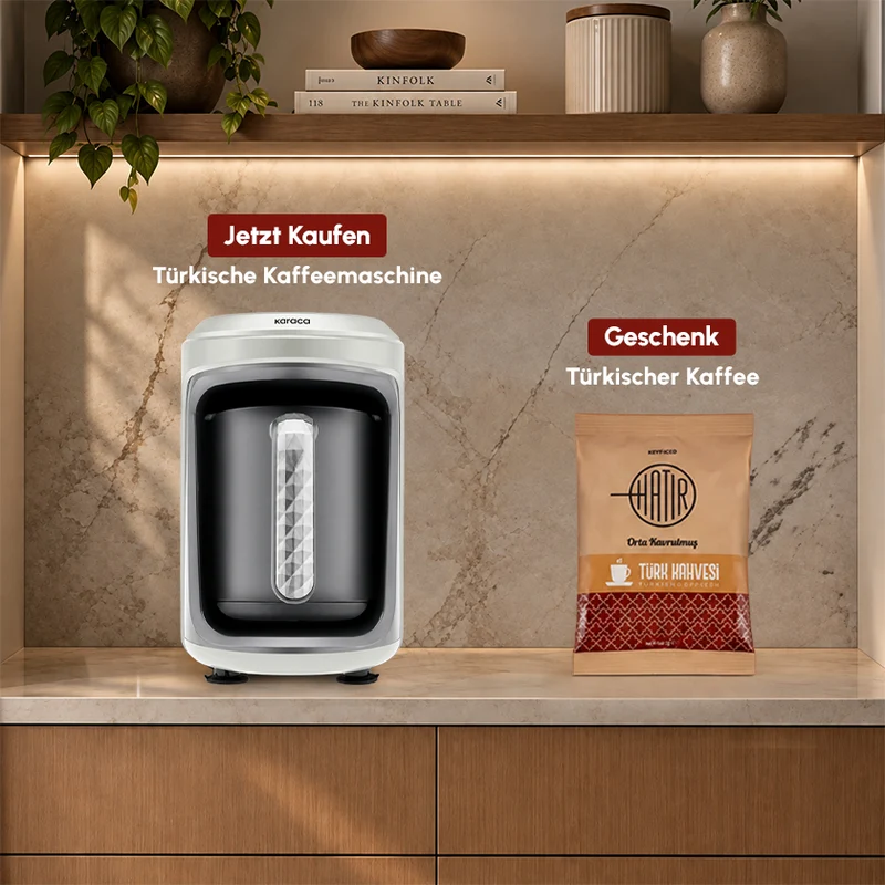 Karaca Hatır Hüps Quartz – Milch-Türkischer-Kaffee-Maschine Creamy