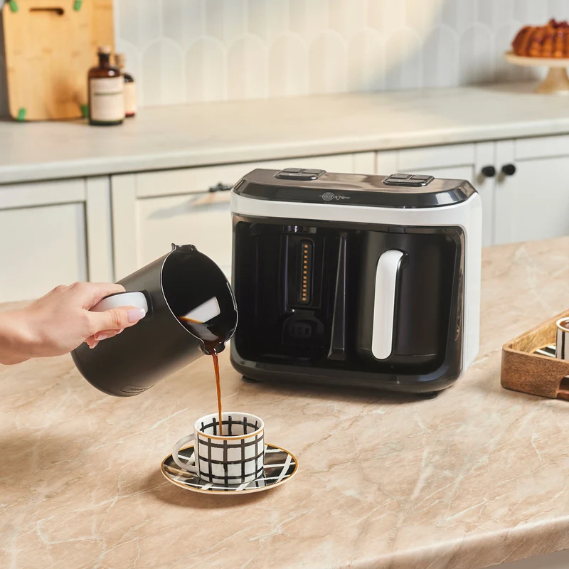 Karaca Hatır Hüps Düet Türkische Kaffeemaschine Weiß