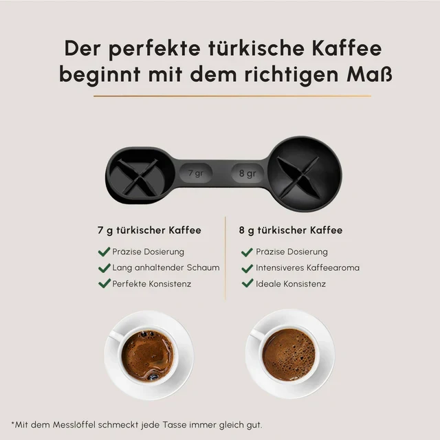 Karaca Hatır Hüps Düet Türkische Kaffeemaschine Weiß