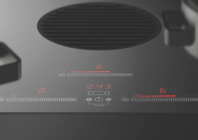 Fisher & Paykel 83cm Series 9 4 Zone Induction Cooktop with Integrated Ventilation