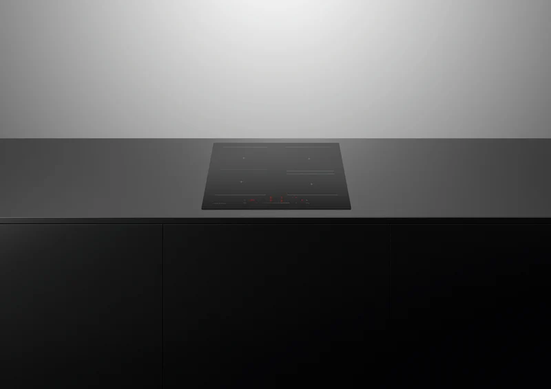 Fisher & Paykel Series 5, 60cm 4 Zone Induction Cooktop Smart Zone, Low Current, Black Glass