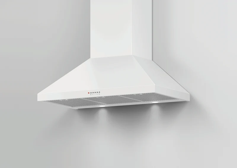 Fisher & Paykel 90cm Series 7 Pyramid Chimney Wall Rangehood