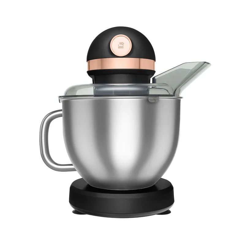 Karaca Mastermaid Chef Pro Doppelarmig Standmixer 1750w Matt Schwarz Kupfer