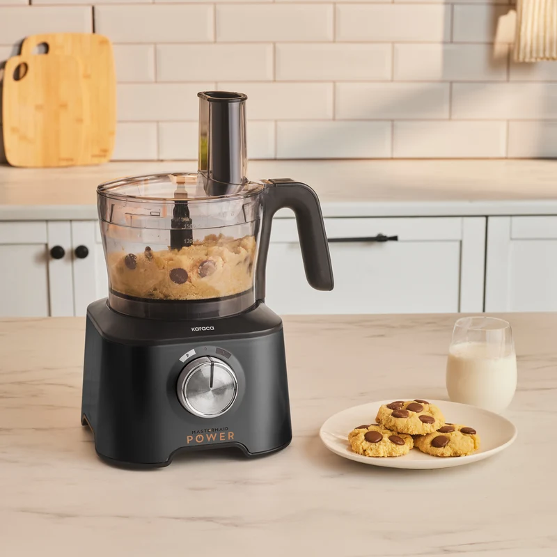 Karaca Mastermaid Power Multifunktionaler 10-in-1 Küchenroboter 2000W Schwarz