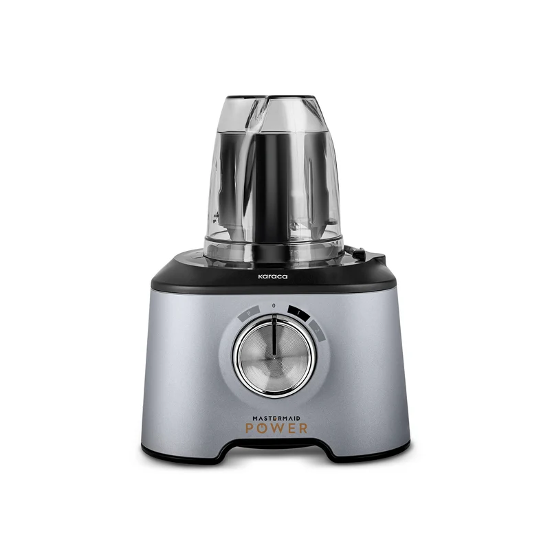 Karaca Mastermaid Power Multifunktionaler 10-in-1 Küchenroboter 2000W Silber