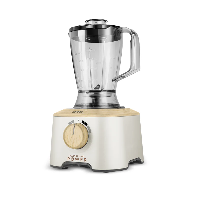 Karaca Mastermaid Power Multifunktionaler 10-in-1 Küchenroboter 2000W Wood Craft