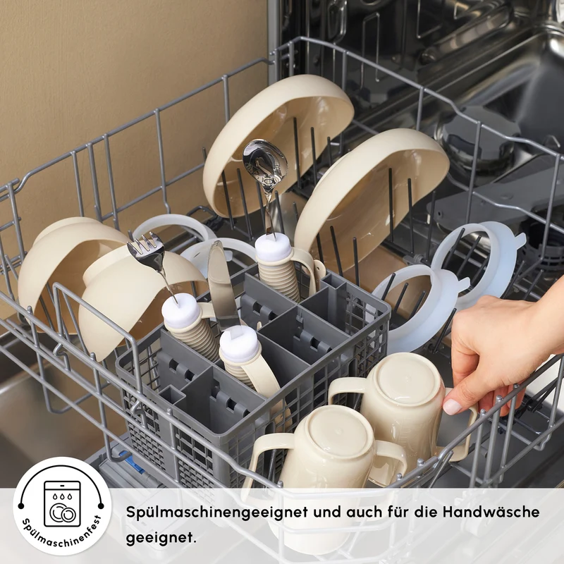Karaca For All Schüssel mit Spritz- und Kleckerschutz