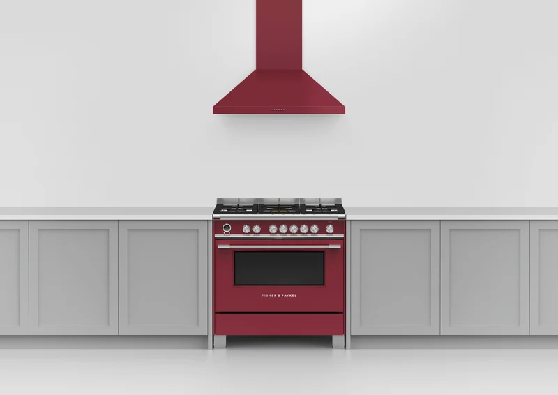 Fisher & Paykel 90cm Series 7 Pyramid Chimney Wall Rangehood