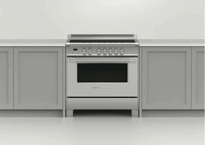Fisher & Paykel 90cm Series 7 Classic 5 Zone Induction Cooker, 2 SmartZones