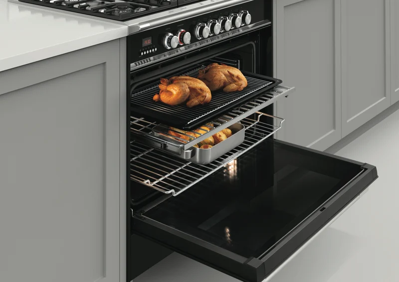 Fisher & Paykel 90cm Series 7 Classic 5 Burner Dual Fuel Cooker