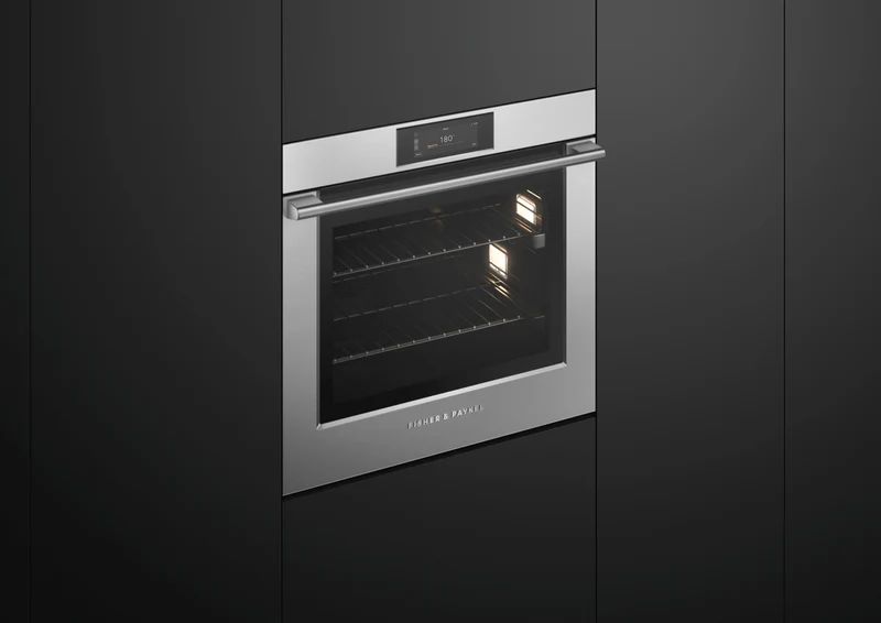 Fisher & Paykel Series 9 Professional 76cm Pyrolytic Oven, Stainless Steel
