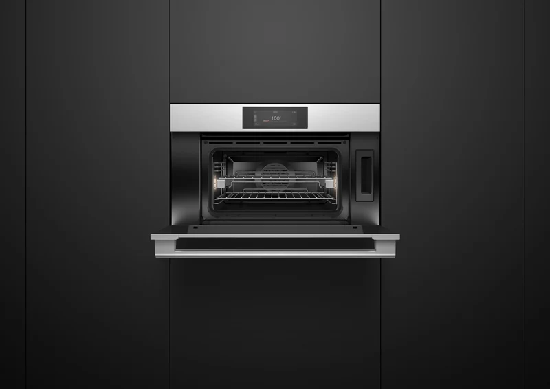 Fisher & Paykel Series 9 Professional Compact 76cm Combination Steam Oven, Stainless Steel
