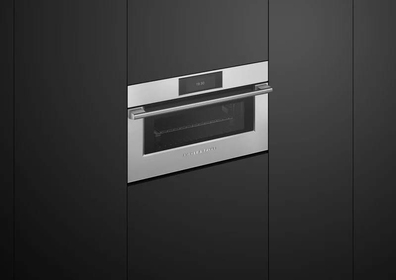 Fisher & Paykel Series 9 Professional Compact 76cm Combination Steam Oven, Stainless Steel