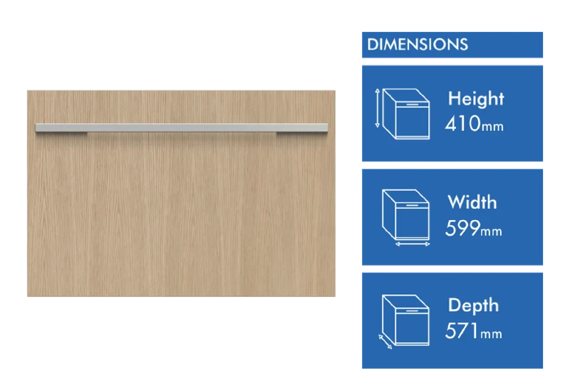 Fisher & Paykel Series 9 Integrated Single DishDrawer Dishwasher