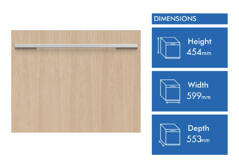 Fisher & Paykel Series 11, Integrated Tall Single DishDrawer Dishwasher