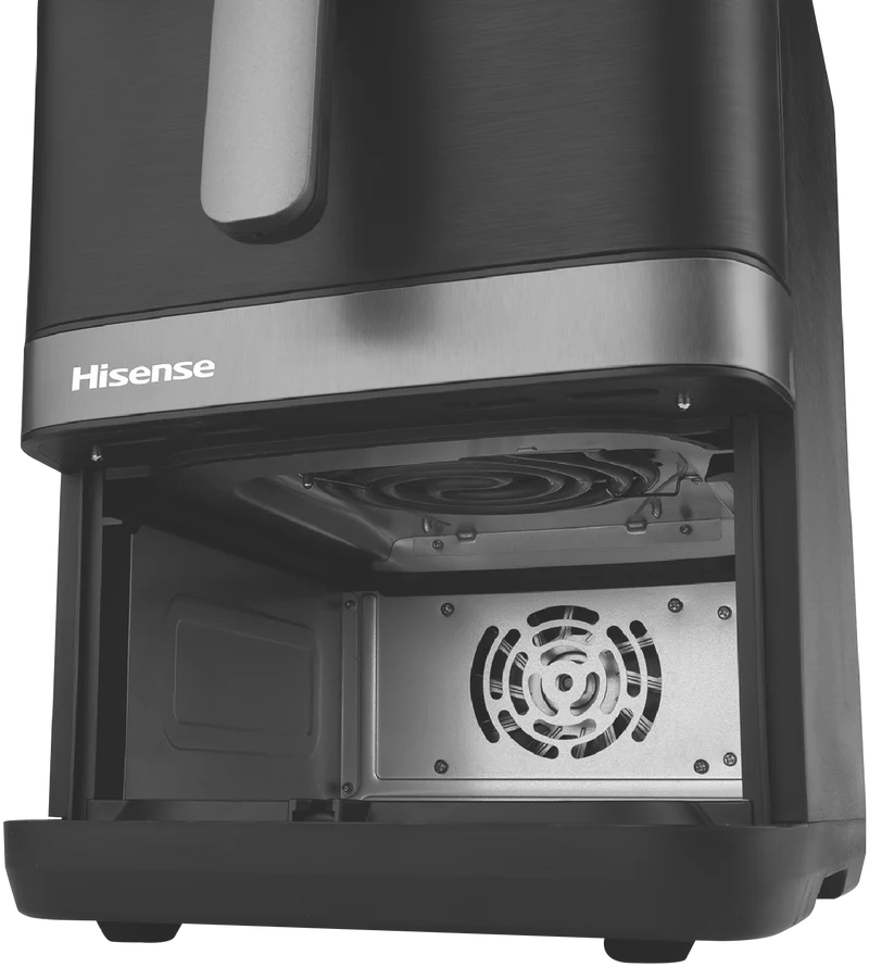 Hisense 8 Litre DoubleStack Air Fryer Black
