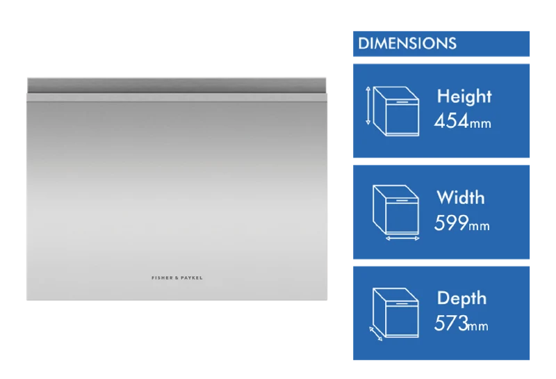 Fisher & Paykel Series 9, Contemporary Tall Single DishDrawer Dishwasher