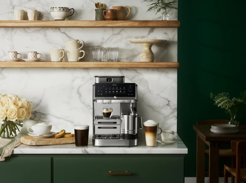 Ninja Auto Barista Pro Automatic Espresso Machine Stainless Steel