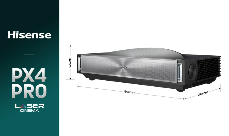 Hisense PX4 PRO 80"200" 4K RGB Triple Laser Cinema UST Projector