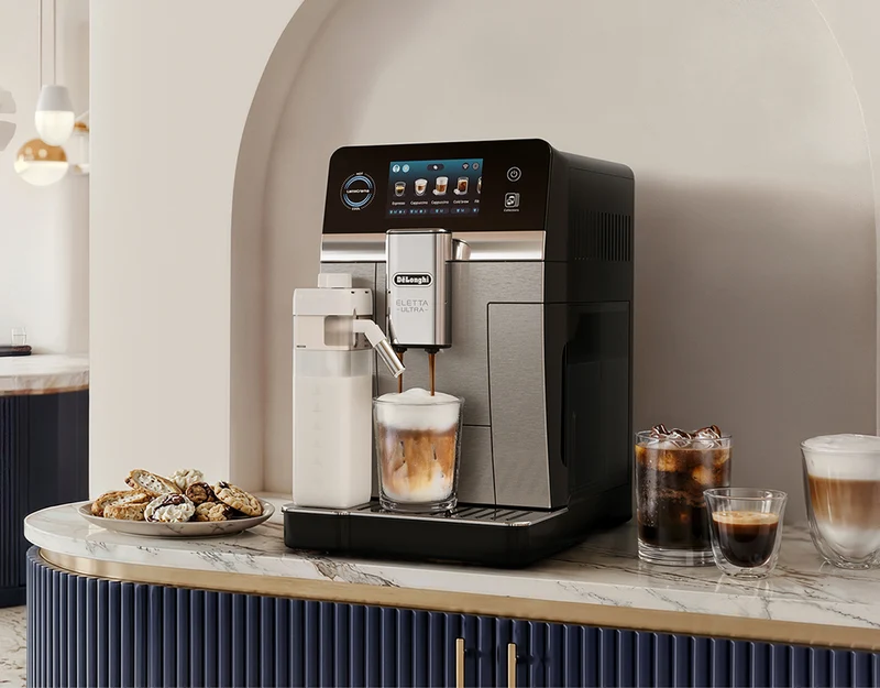 DeLonghi Eletta Ultra Connect Fully Automatic Coffee Machine