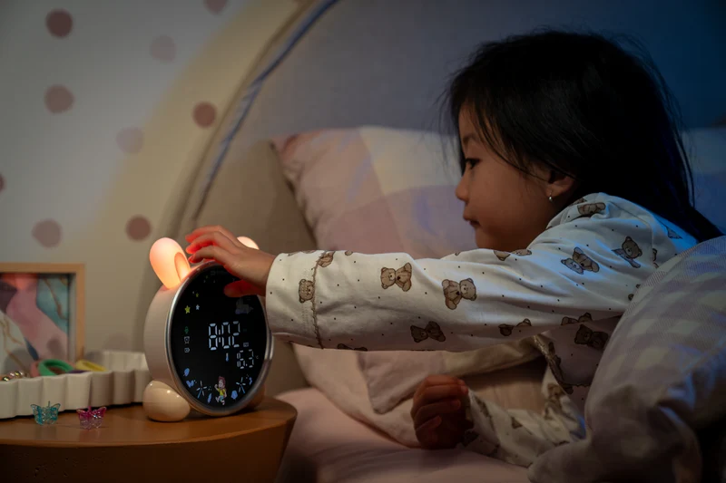 Pixbee Glow Sleep Training Light and Alarm Clock
