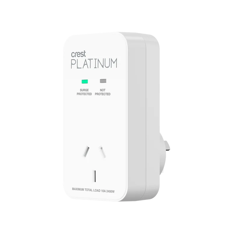 Crest 1 Socket AC Platinum Power Adaptor