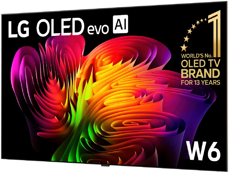 LG 83" OLED EVO AI W6 Wallpaper 4K Smart TV 2026