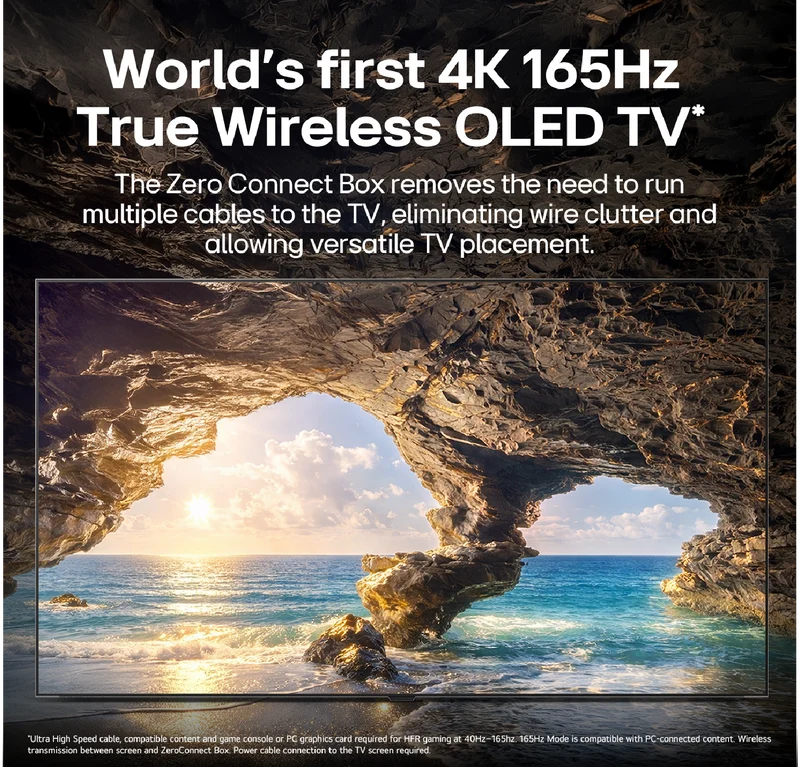 LG 83" OLED EVO AI W6 Wallpaper 4K Smart TV 2026