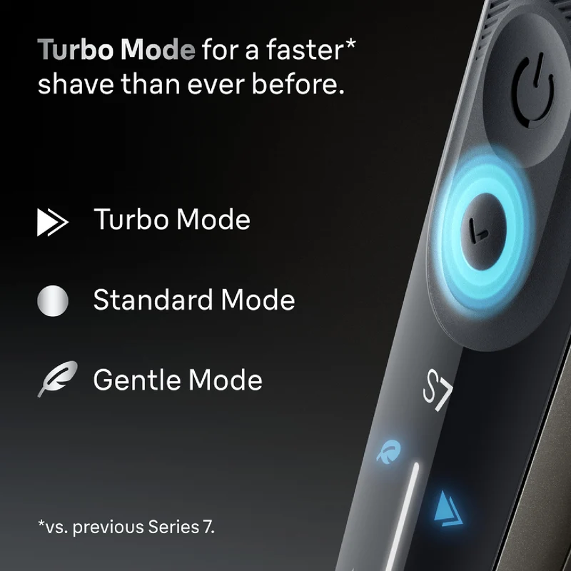 Braun Series 7 Wet and Dry Electric Shaver Gold